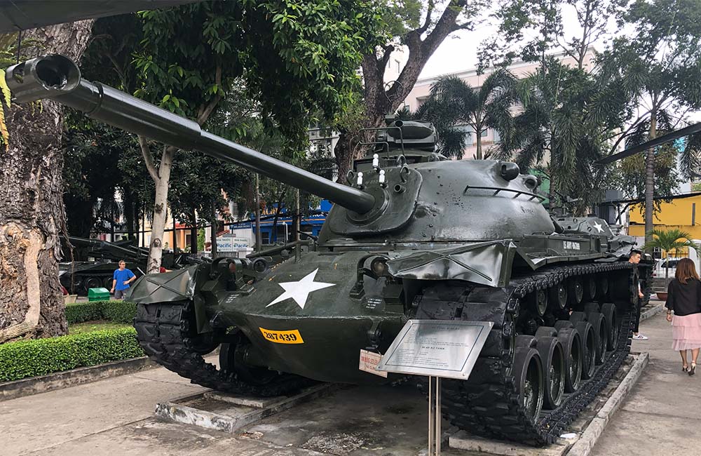 American tank at the War Remnants Museum