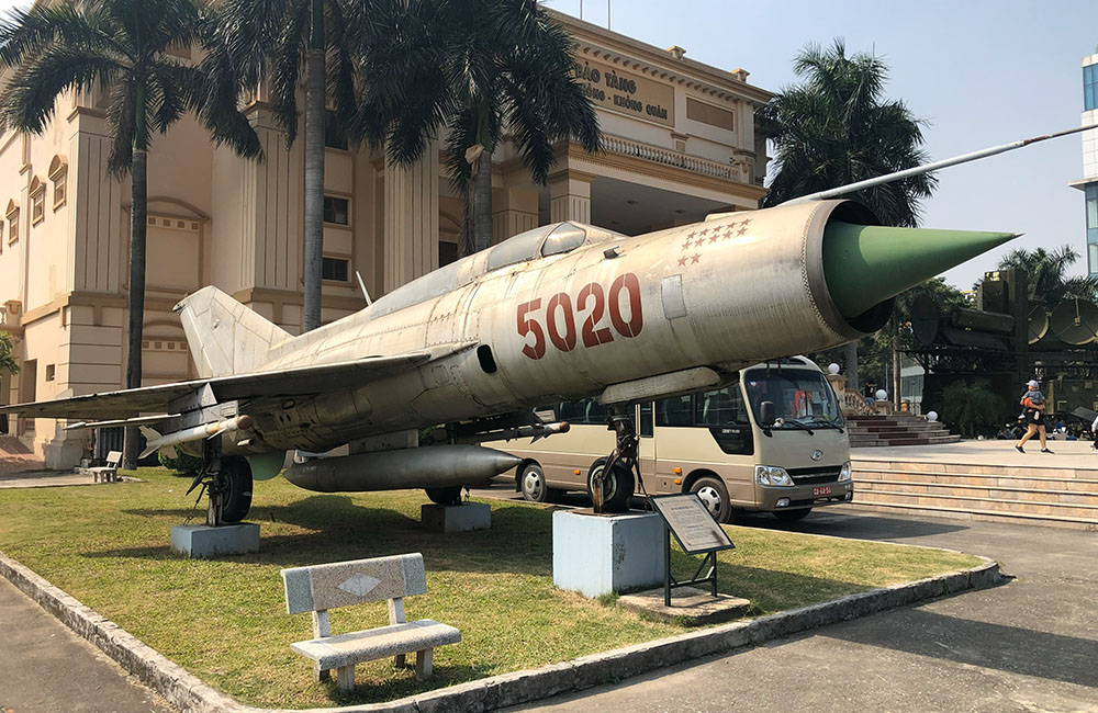 Russian fighter at Vietnam People’s Air Force Museum