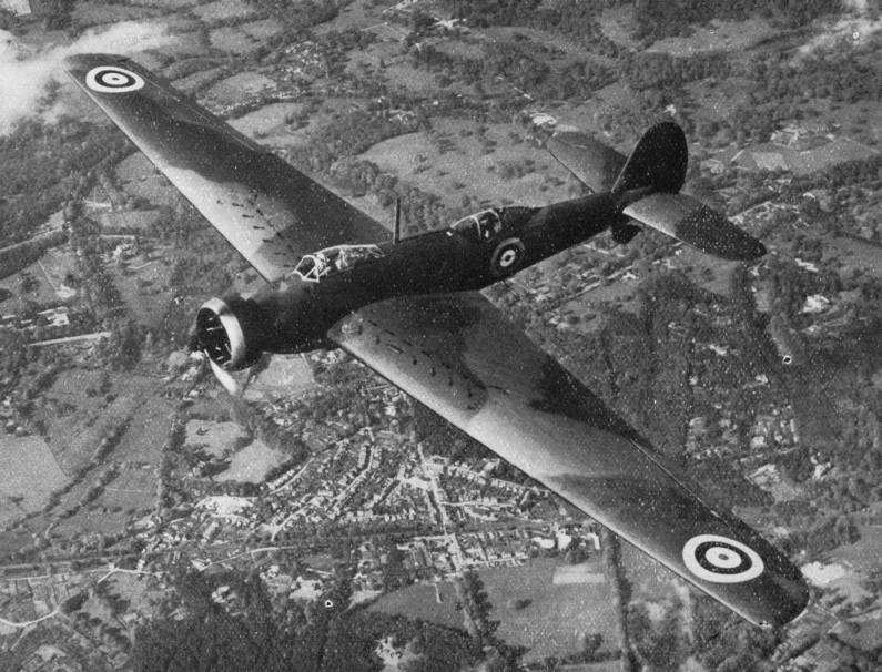 Can you identify this World War II-era British warplane with its distinctive massive wings and two canopies?