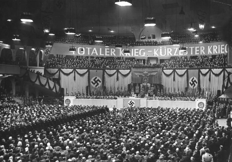 Which notable Nazi created the slogan 