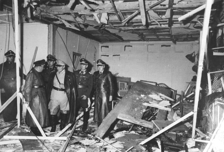 There were countless assassination plans and attempts against Hitler. Which one of these four was NOT one of them? (Photo depicts the aftermath of a different assassination attempt.)