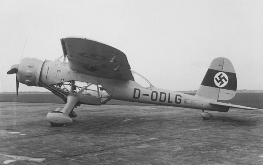 Can you identify this obscure World War II-era German recon plane which never got past the prototype stage, but had an unusual observer’s compartment under the cockpit?