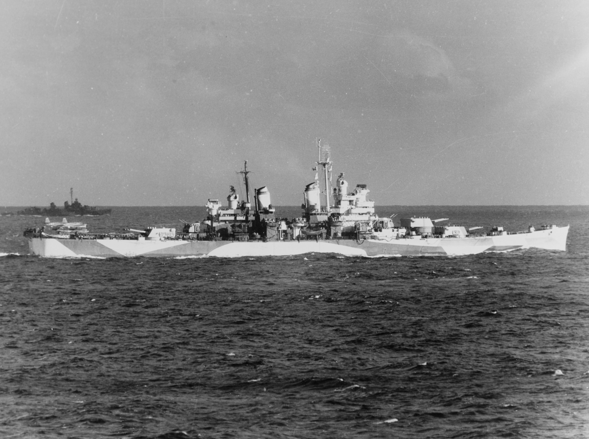 U.S. cruisers built before and during World War II were named after cities in the United States or its territories, with one exception. That exception bore the name of the capital city of another nation. What was it?