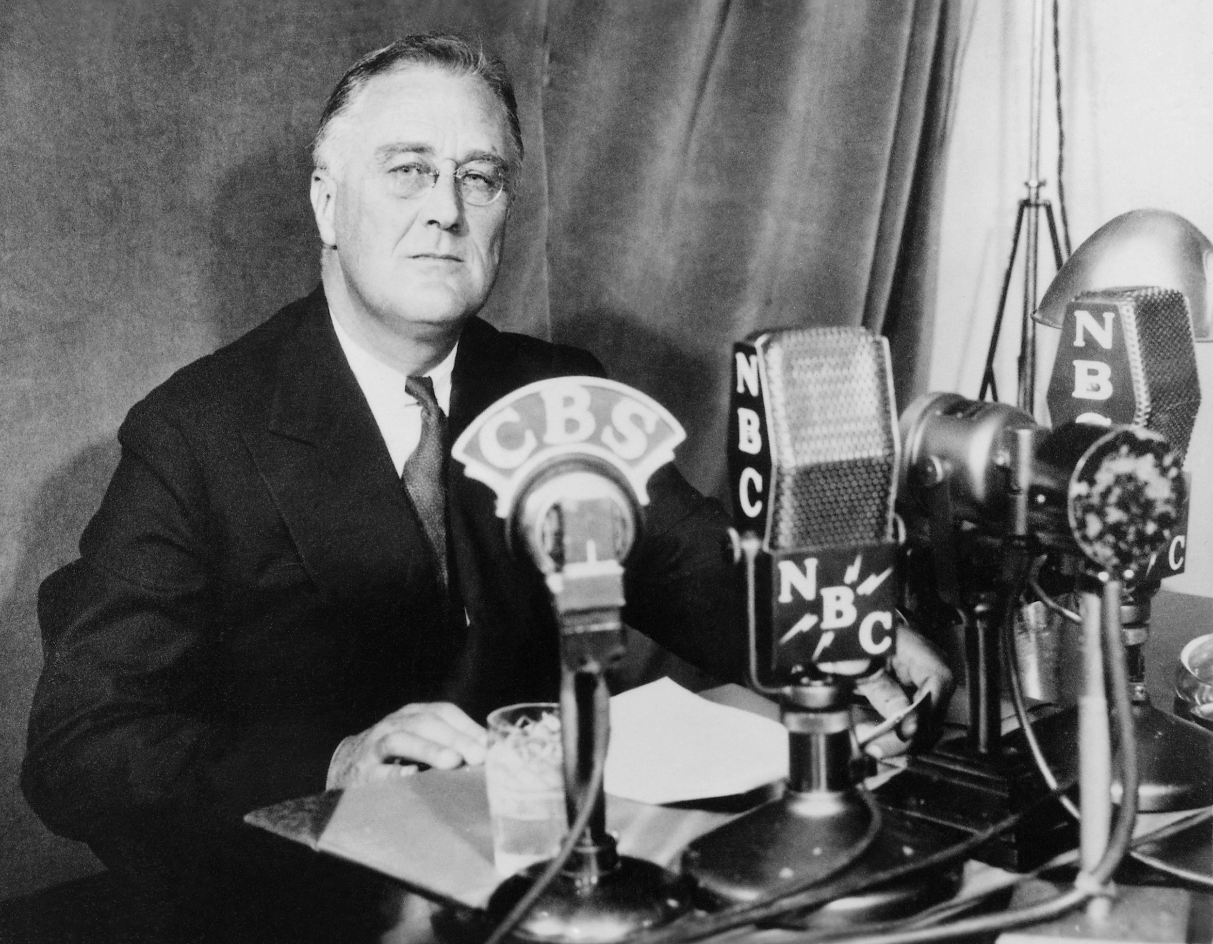 Which one of these was NOT the title of one of President F. D. Roosevelt's famous Fireside Chat radio addresses?