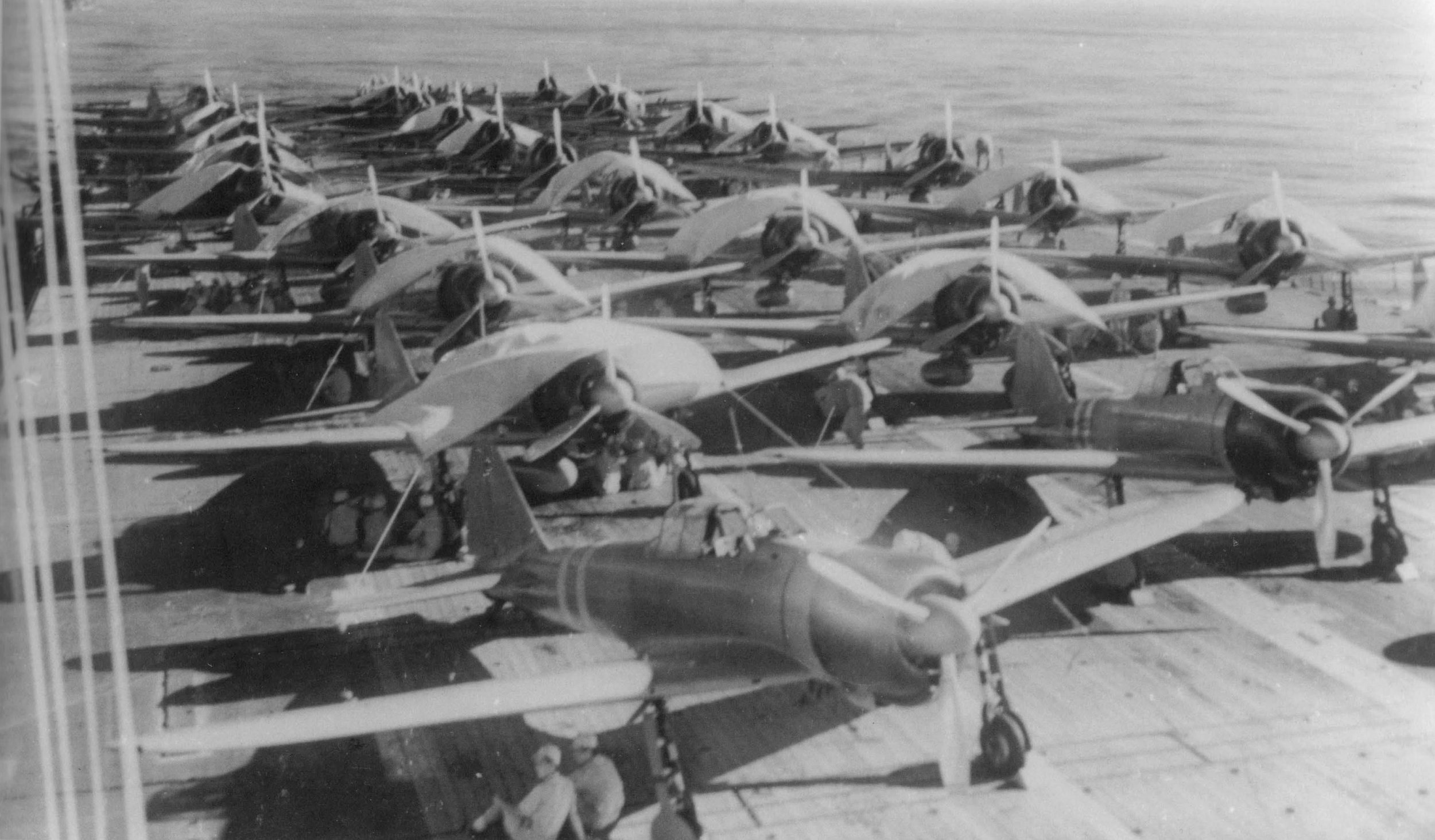 The Battle of the Coral Sea in May 1942 was the first naval battle fought entirely with carrier-based aircraft, without direct ship-to-ship engagement. Of the five carriers participating, how many survived?