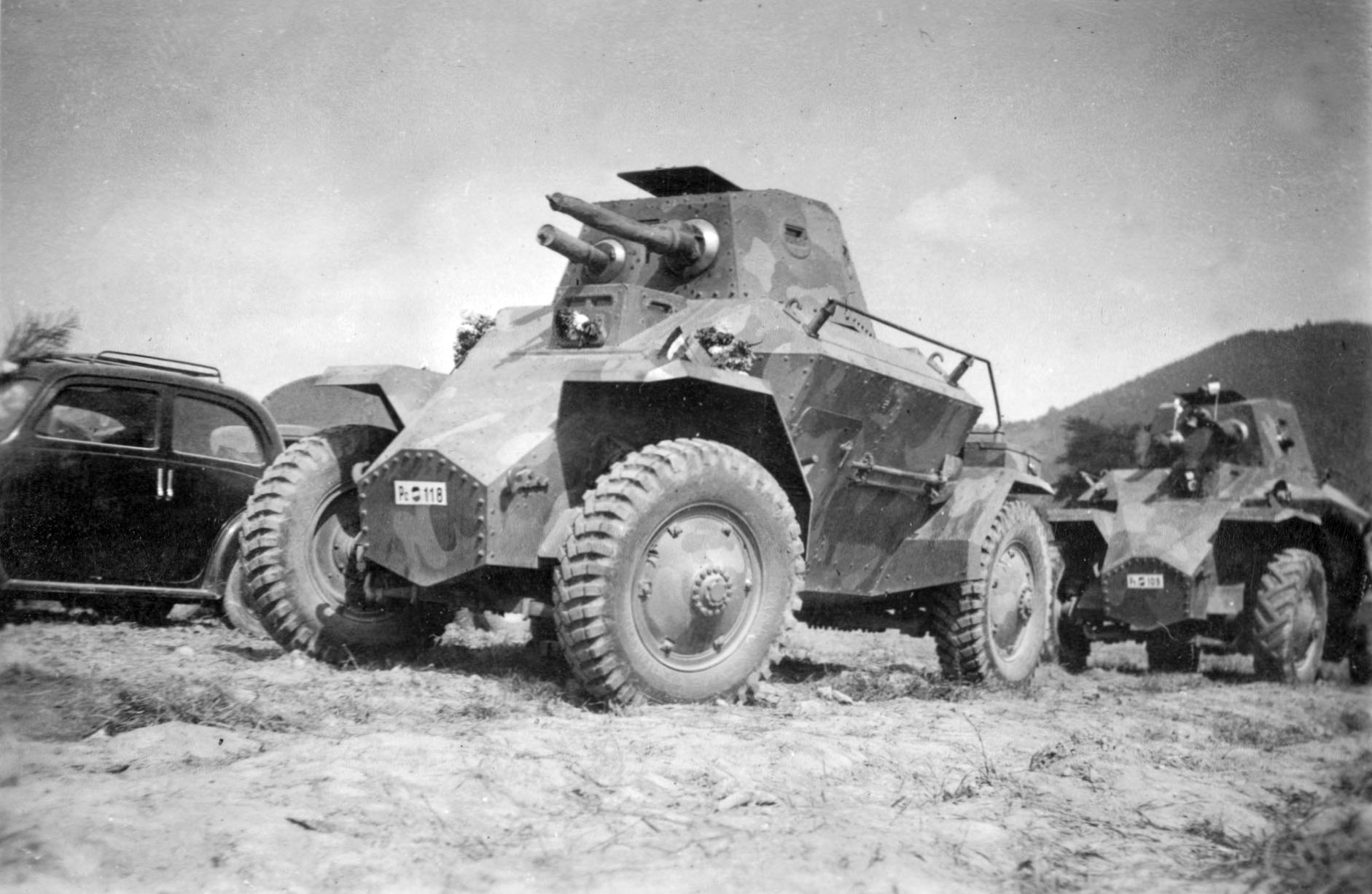 Can you identify this World War II-era armored car?
