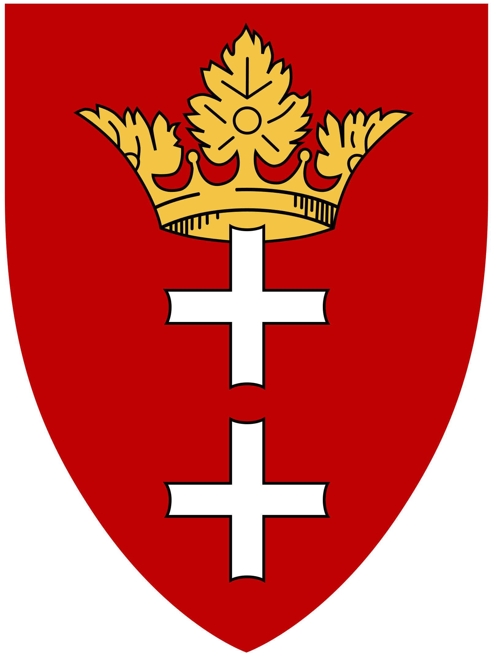 Do you know which European city with an important role in World War II history used to have this coat of arms at the time?