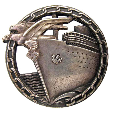 Do you recognize this World War II-era German Kriegsmarine badge?