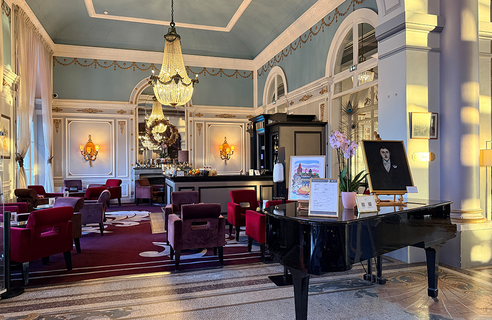Hotel lobby