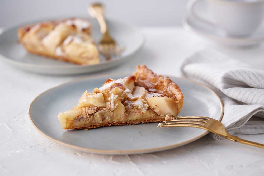 French apple tart French apple tart
