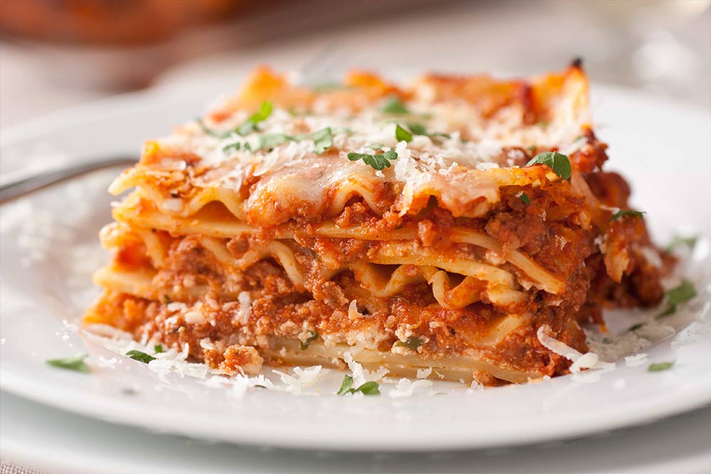 Italian lasagna Italian lasagna