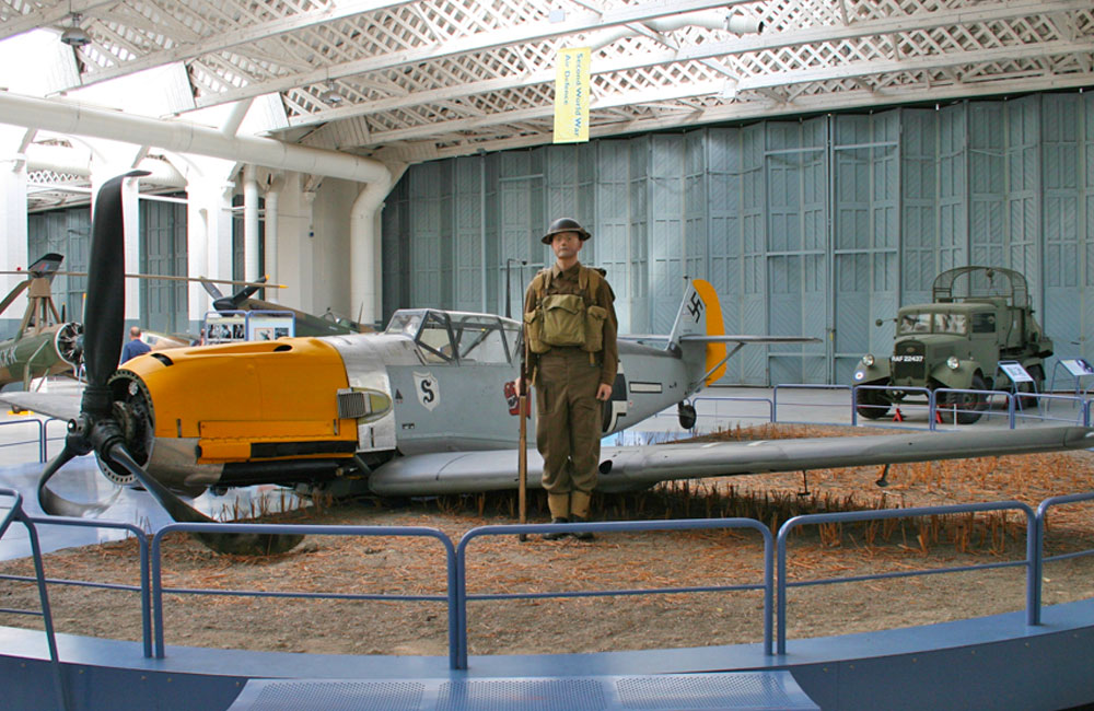 Messerschmitt Bf 109 at IWM Duxford Messerschmitt Bf 109 at IWM Duxford