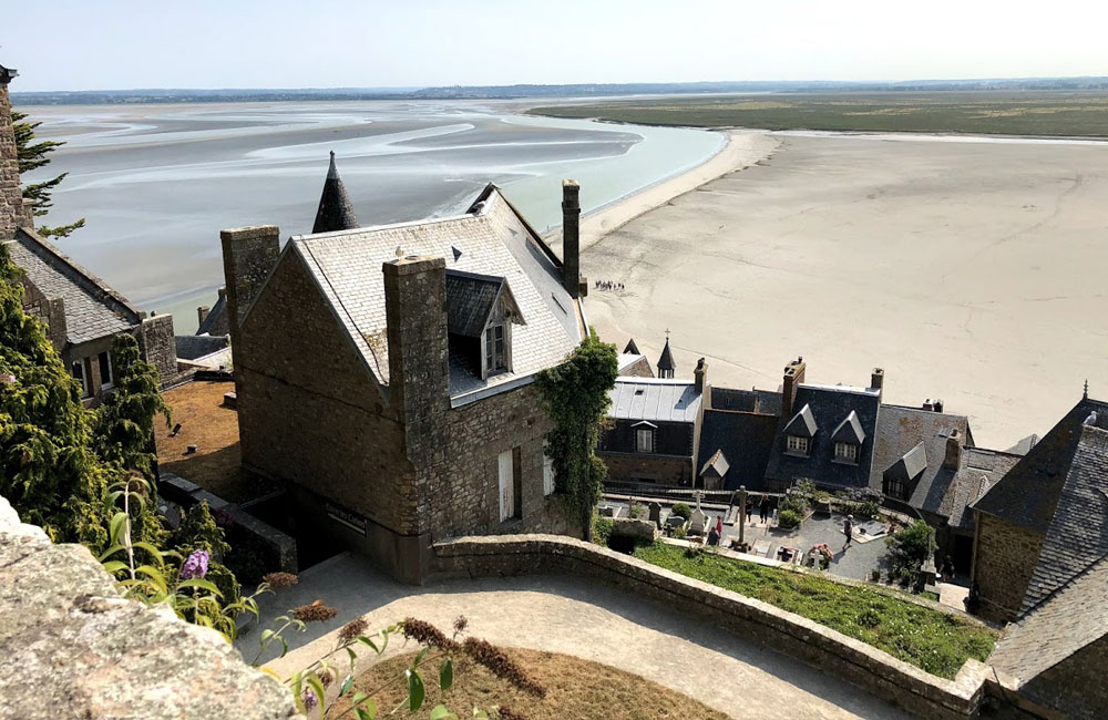 View from the abbey View from the abbey