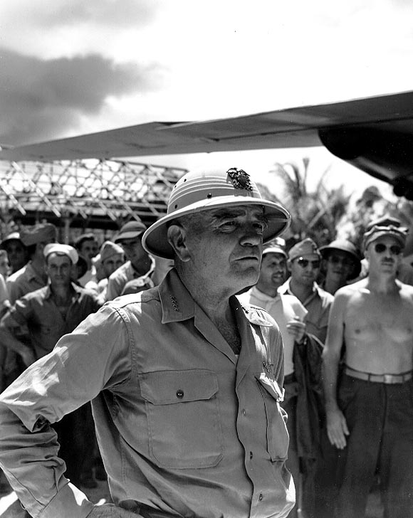 Which American admiral was nicknamed 
