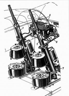 Nazi Germany developed upward-pointing aircraft guns that allowed their planes to shoot at Allied bombers from straight below. The name of this weapon system translates into English as what?