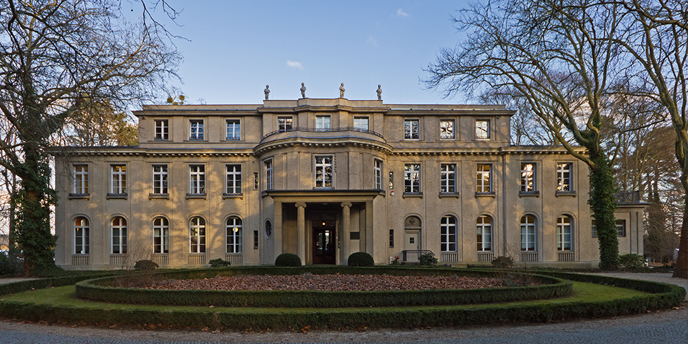 What was the purpose of the Wannsee Conference, held on January 20, 1942, in a Berlin suburb?
