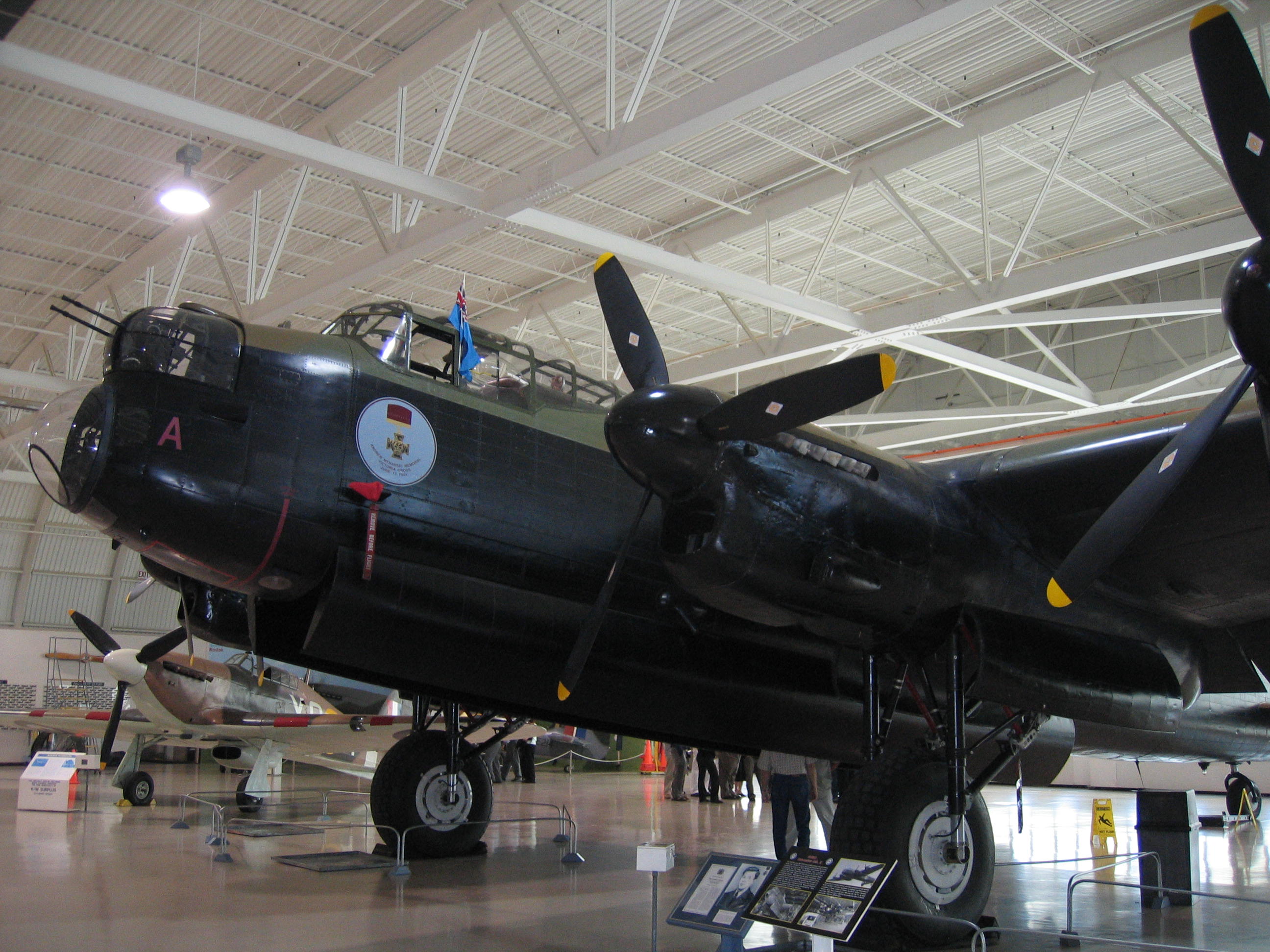 Can you identify this four-engine heavy bomber? (Hint: the distinctive nose and cockpit shape should help.)
