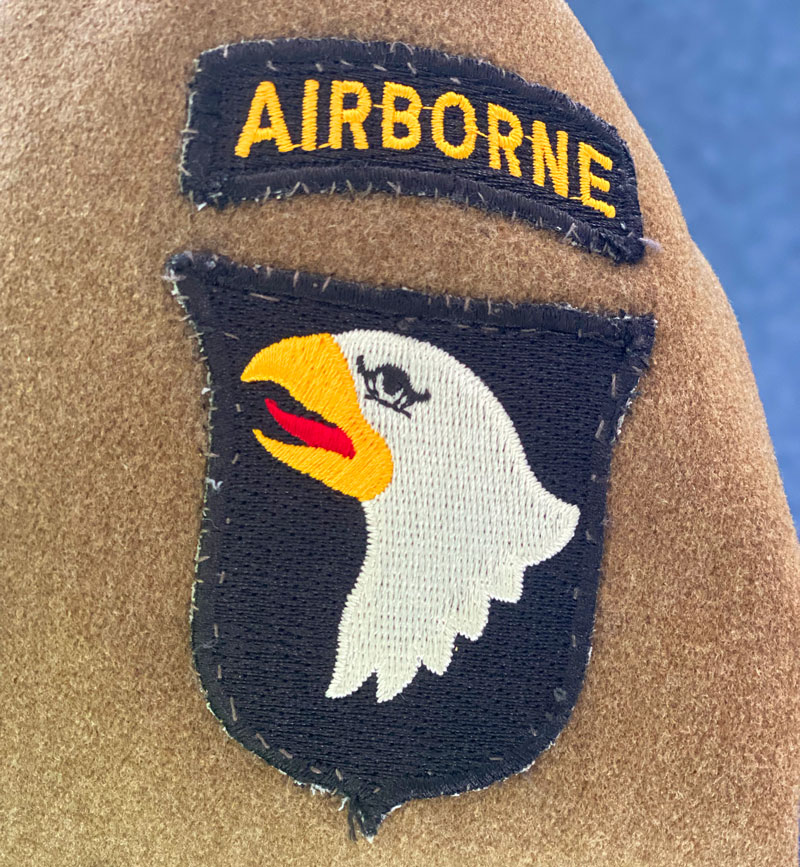 What inspired the nickname 'Screaming Eagles' for the famous 101st Airborne Division?