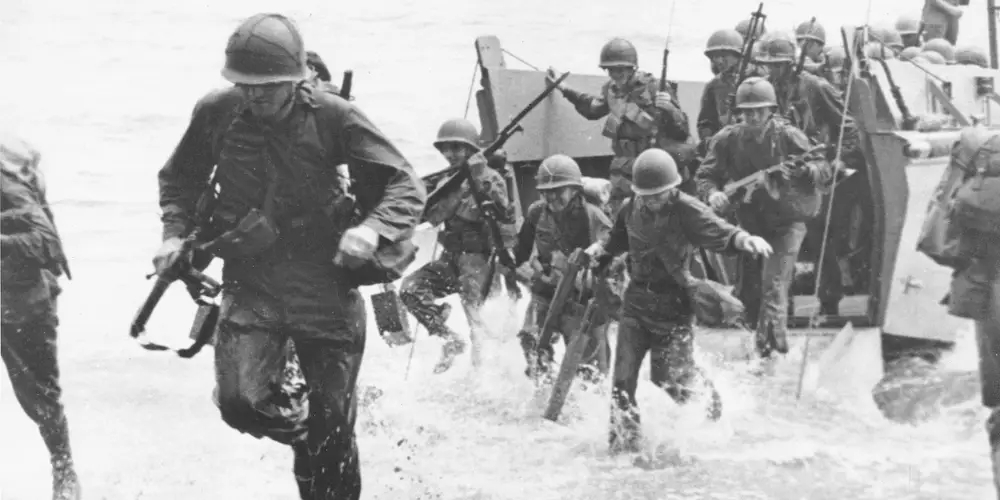 Which World War II battle was the bloodiest for the U.S. Marine Corps?