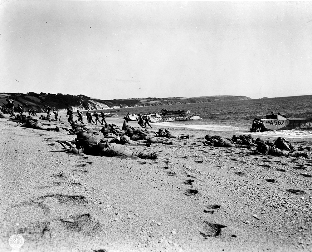 Exercise Tiger was a rehearsal for D-Day in late April 1944. What caused two landing craft to sink during the exercise?