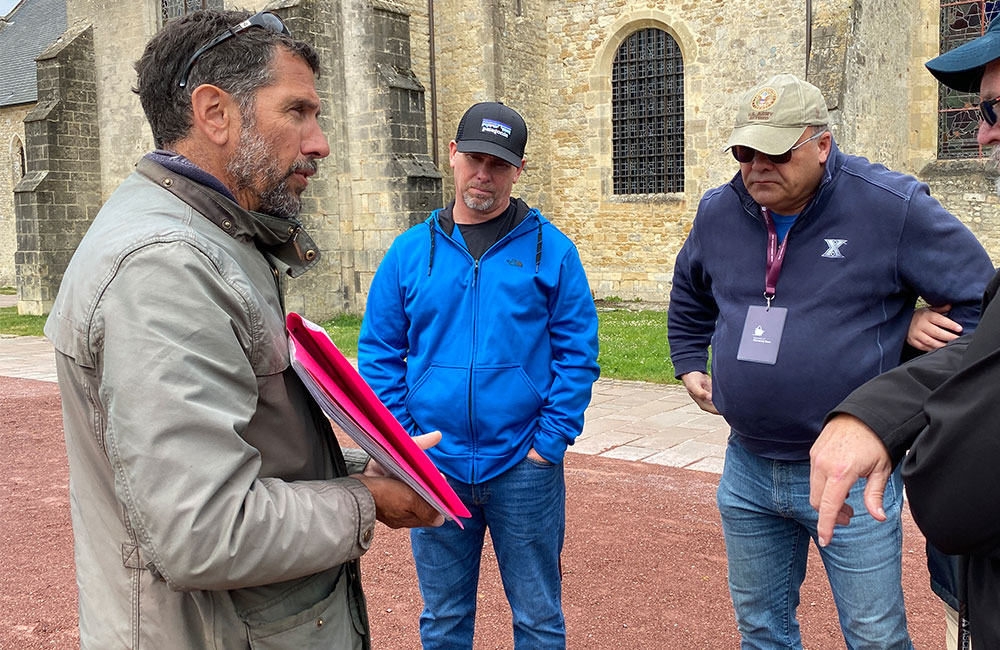 Local guide in Normandy