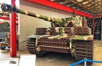 Replica of a Tiger I tank