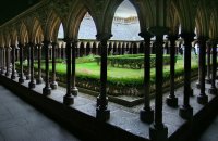 Cloister Garden in the abbey